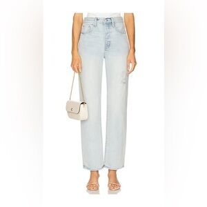 New Pistola Cassie Super High Rise Straight Jeans 28 MSRP $188 Sunrise Vintage